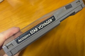 Star Voyager (1987) Nintendo NES Authentic Clean