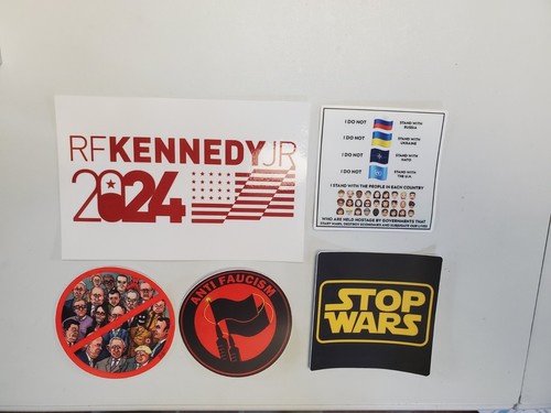 RFK JR 2024 Bumper Sticker 4x6 inches 5 YEAR WARRANTY HEAVY DUTY VINYL - Picture 3 of 18