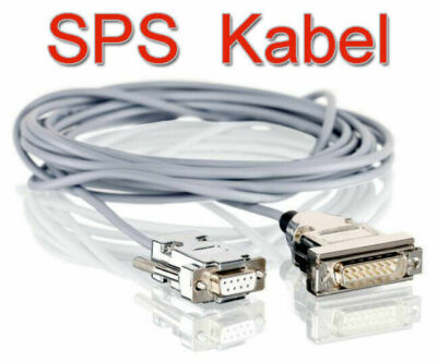 SPS  AG - PC  TTY - RS232  Kabel  für  SIEMENS  SIMATIC S5   2.5 Meter