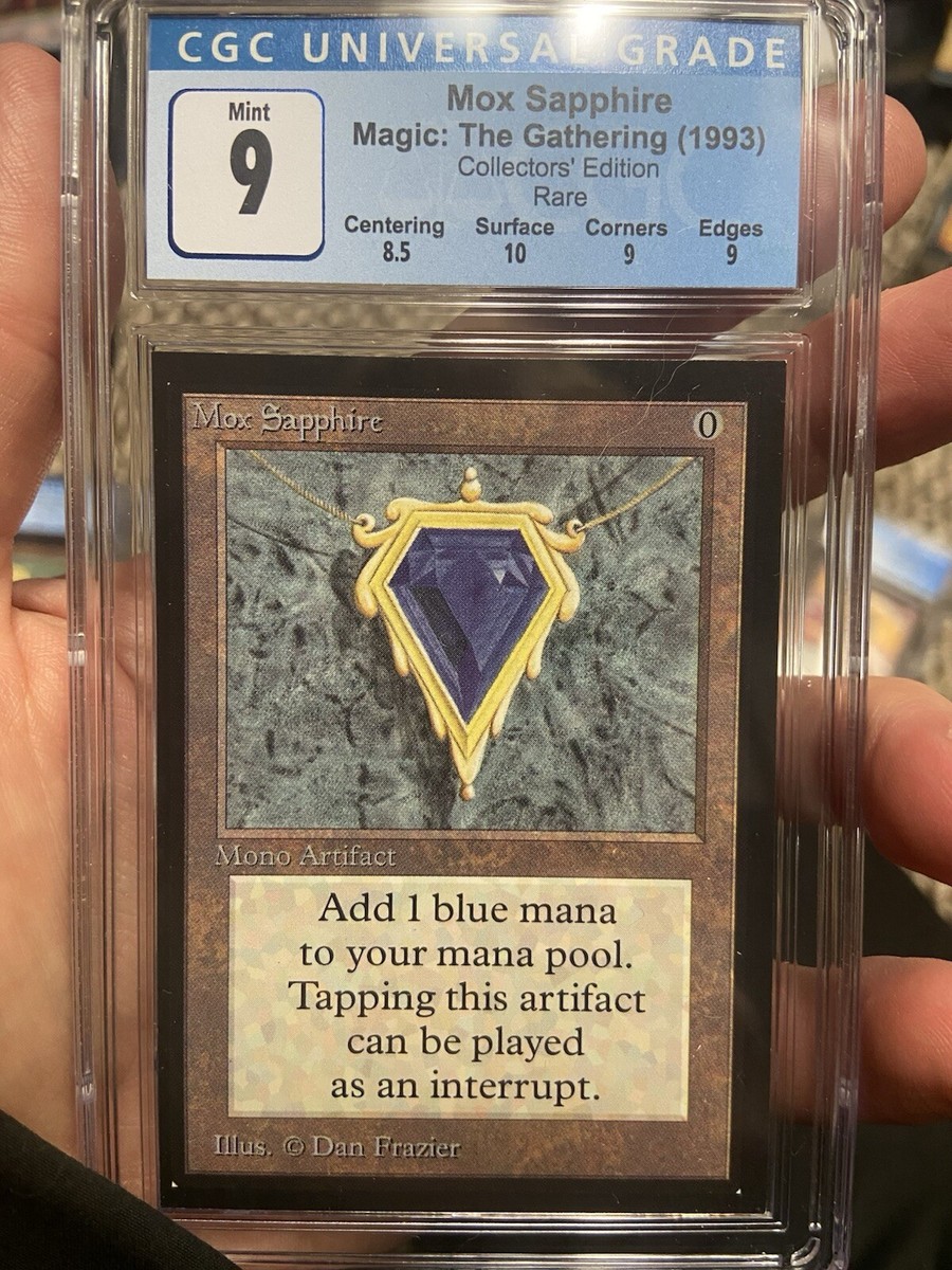 モックスサファイア cgc 9.5 mox sapphire 30th モックスサファイア cgc 9.5 mox sapphire 30th モックスサファイア