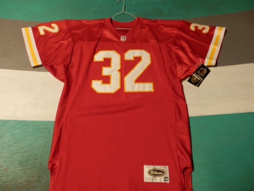 NEW NWT Authentic Kansas City Chiefs Marcus Allen Red Wilson Jersey Sz 46 - Picture 2 of 5