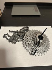 Cassette MTB Shimano Deore XT CS-M770 9s 11-32T + cadena SH XT CN-HG93
