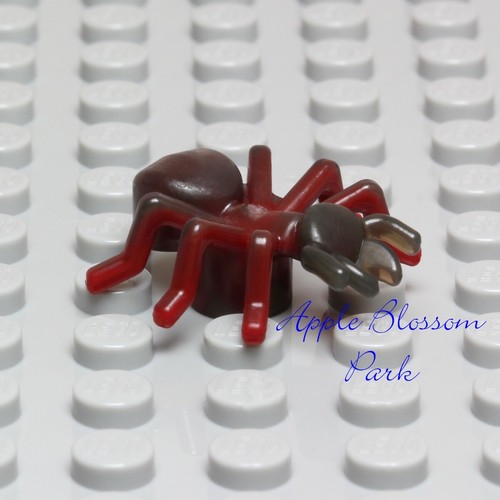 NUEVO Lego Rojo Oscuro Pequeña Hormiga con Colmillos Mármol Trans-Marrón Indiana Jones 7624 7626 - Imagen 6 de 10