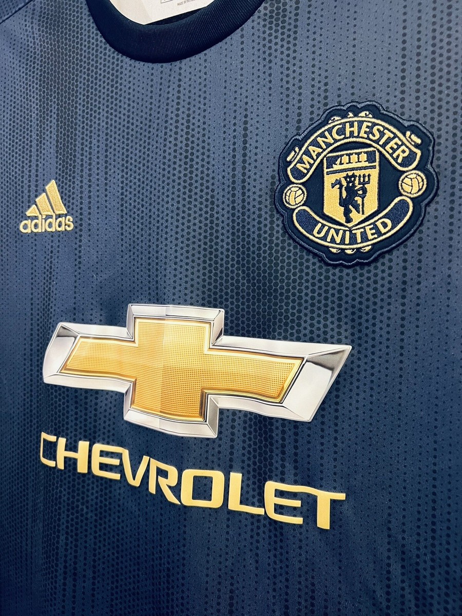 Mens Adidas Parley Manchester United Chevrolet Jersey For