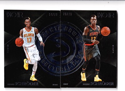 Dennis Schroder 2017-17 Panini Noir / 79 Set