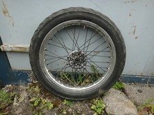 Front wheel for a Derbi Senda