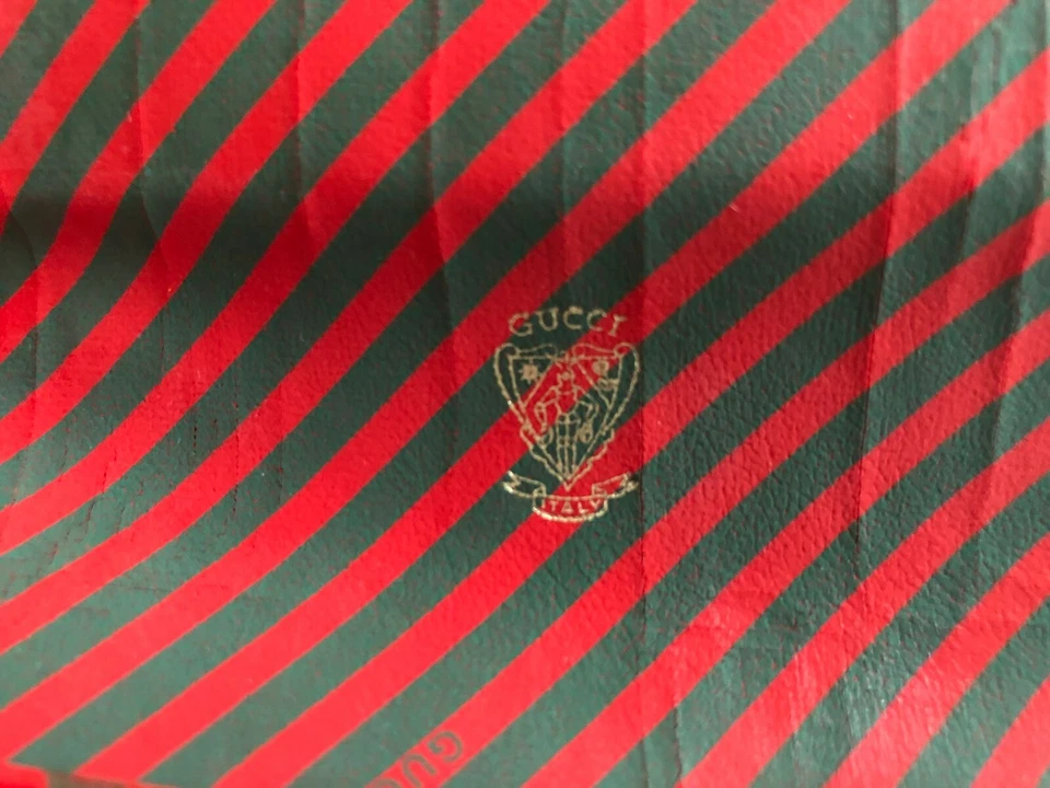 Estuche para gafas Gucci vintage de lona y cuero marrón Foto 4 de 4