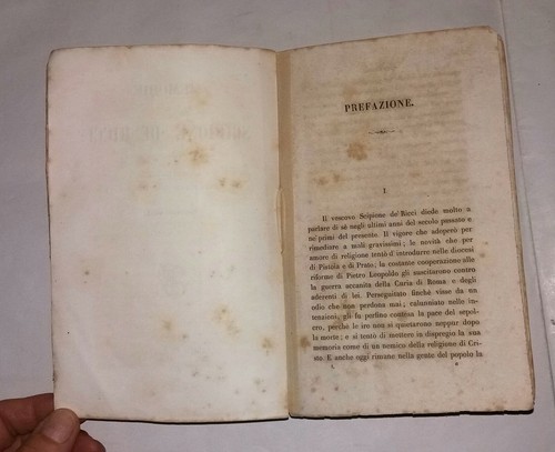 Memorie di Scipione de' Ricci - F. Le Monnier, 1865 - 1° volume - Picture 3 of 12
