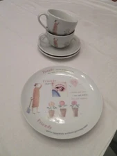 6 Piece Spice of Life FRIENDS SHARE Smiles Fun Set by Judith Glover Gardeners