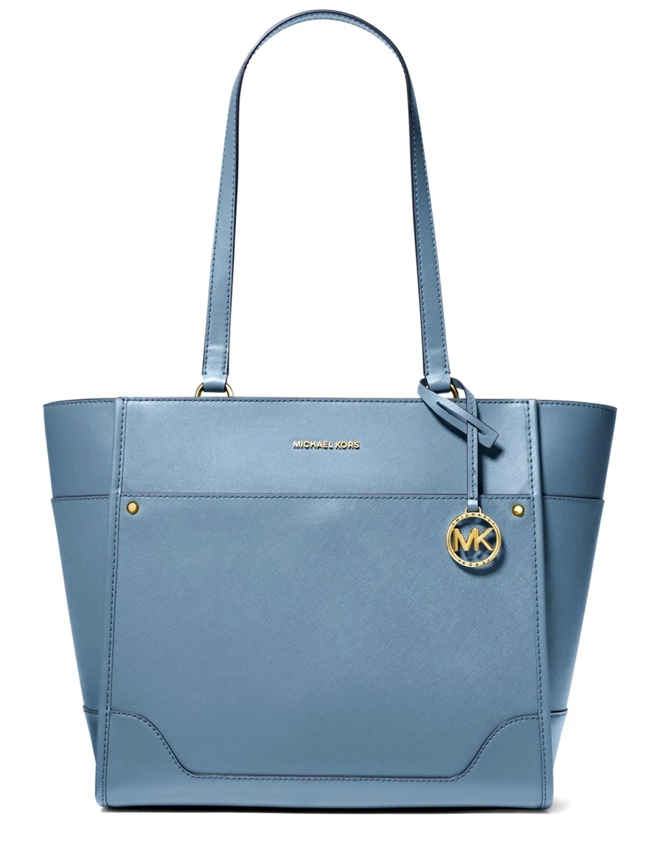 Denim michael kors bag deals