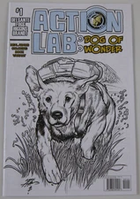Action Lab: Dog Of Wonder #1: Neal Adams Coloring Book Variant, NM (9.4), A
