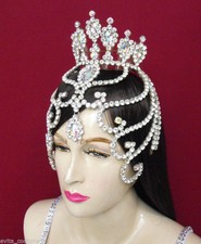 Da NeeNa 8 Showgirl Drag Queen Beaty Pageant Headdress Crown Tiara
