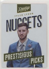 2017-18 Panini Prestige Prestigious Picks Tyler Lydon #24 5m1