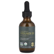 2 X Global Healing, Plant-Based Vitamin D3, 125 mcg (5,000 IU), 2 fl oz (59.2 ml