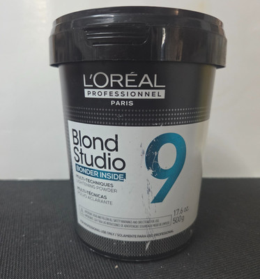 L'OREAL BLOND STUDIO 9 WITH BONDER LIGHTENING POWDER 17.6 oz.