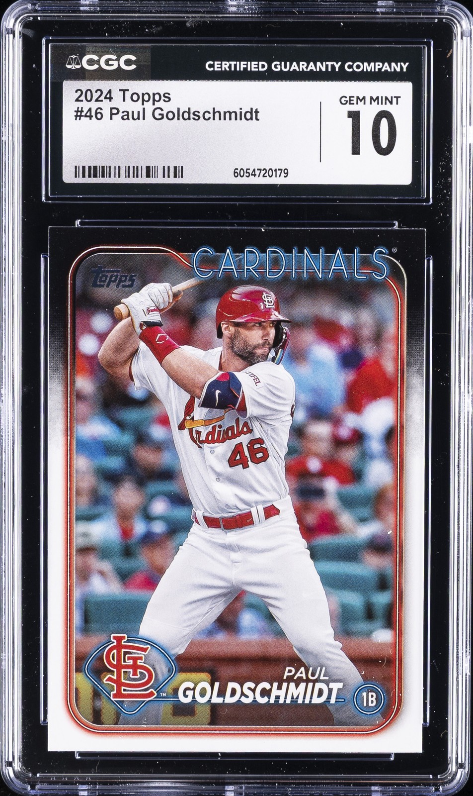 2024 TOPPS #46 PAUL GOLDSCHMIDT CGC 10 GEM MINT