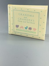 Vintage Hallmark Baby Photo Album Grandma Grandpa s Show And Tell Book