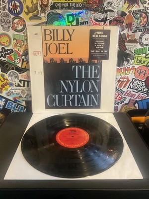 BILLY JOEL The Nylon Curtain VG++ VINYL W/HYPE STICKER 