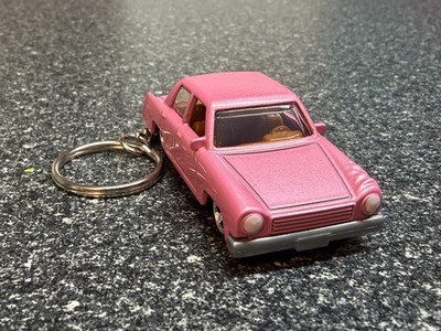 The Simpsons Car Hot Wheels Keychain Pink Matchbox