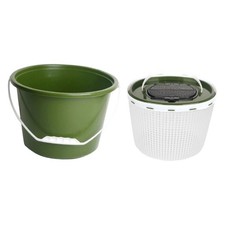 Cubo de pesca barril de almacenamiento durabilidad fácil de usar profesional portátil