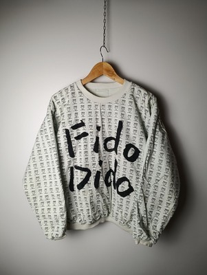 Vintage 1985 Fido Dido Reversible Sweatshirt Very Rare