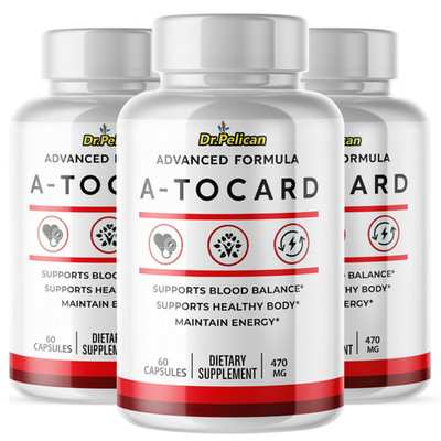 A-TO Card - Blood Support- 3 Bottles- 180 Capsules