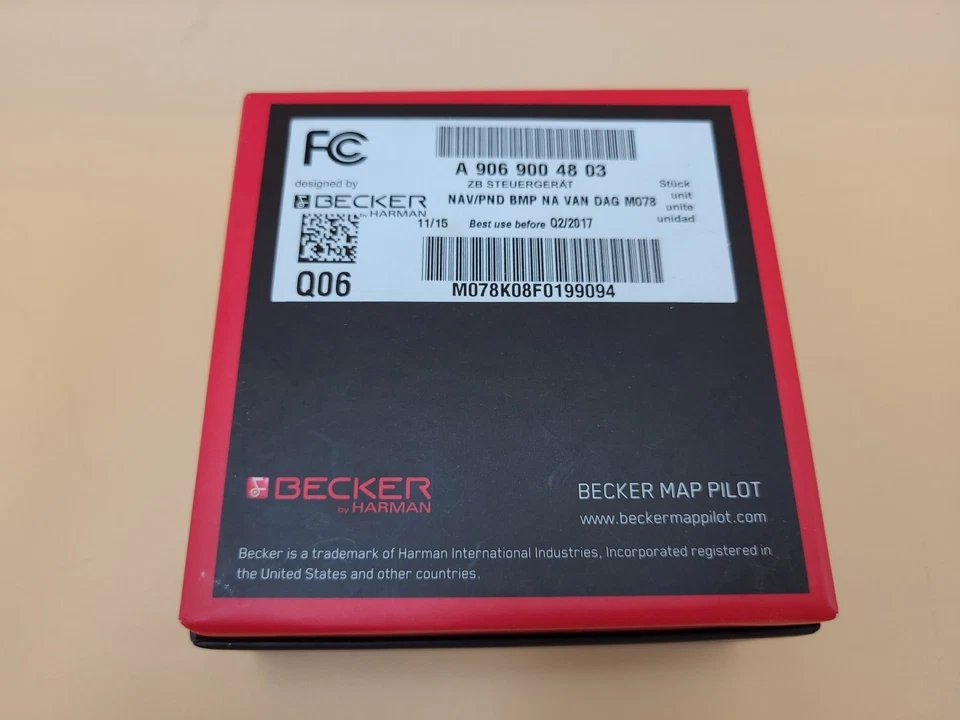 Mercedes-Benz Becker Map Pilot Navigation Harman A9069004803 New Open Box - Image 2 of 3