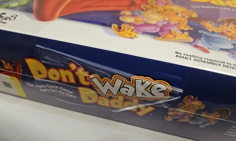 Don't Wake Daddy Alarm Clock Board Game Hasbro 2011 BRAND NEW FACTORY SEALED HTF - Image 2 of 4