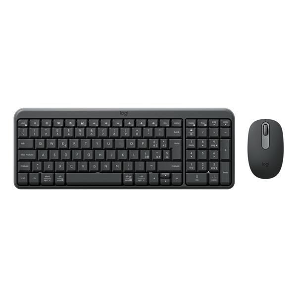 Logitech KIT MK250 TASTIERA + MOUSE WIRELESS NERA (920-013534) - Immagine 2