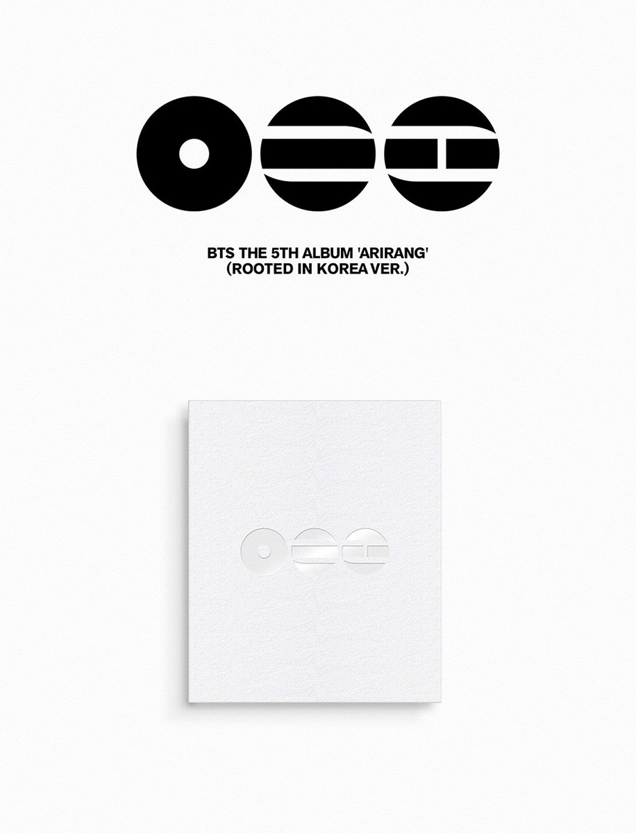 BTS ARIRANG 5th Album ROOTED IN KOREA+MUSIC 2 Ver SET/2CD+2Book+