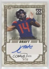 2020 Leaf Ultimate Draft Gold 3/30 Khalil Tate #BA-KT1 Auto 0w8