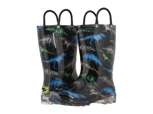 Boy's Boots Western Chief Kids Lighted Rain Boots (Toddler/Little Kid)