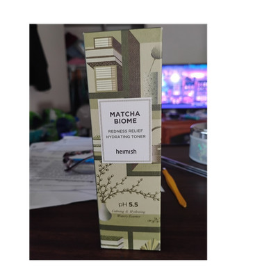 heimish Matcha Biome Redness Relief Hydrating Calming Toner pH Balanced Face