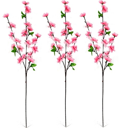 Ramo fiori di pesco ciliegio rosa per albero pasqua decorazioni