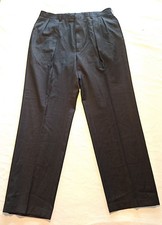 Vintage Lauren Ralph Lauren Pleated Slacks Navy Blue Mens 36w