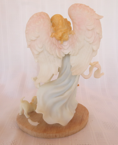 Gorgeous Seraphim Angel JOANNA #78749 CAREFREE SPIRIT with Dogs 2006 Roman Inc - Picture 6 of 11