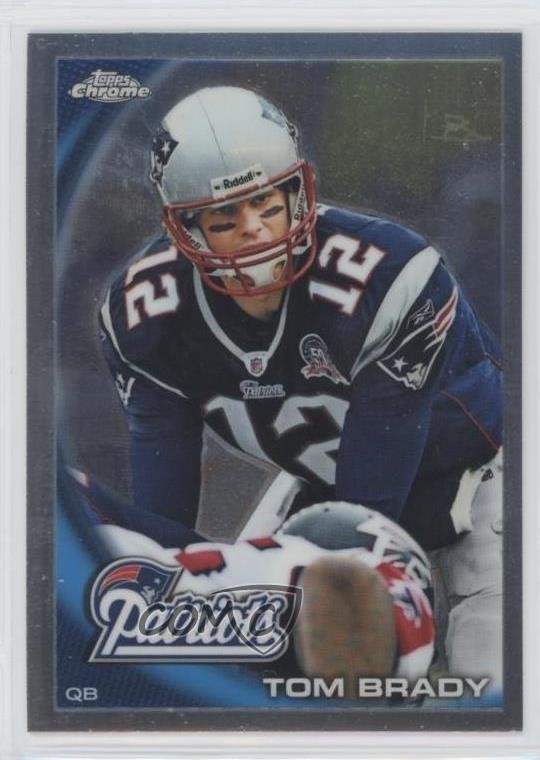 2010 Topps Chrome Tom Brady #C80 k5j