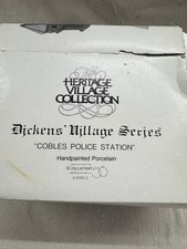 Department 56 Dickens' Village Cobles Police Station #5583-2 w/ Box Retired