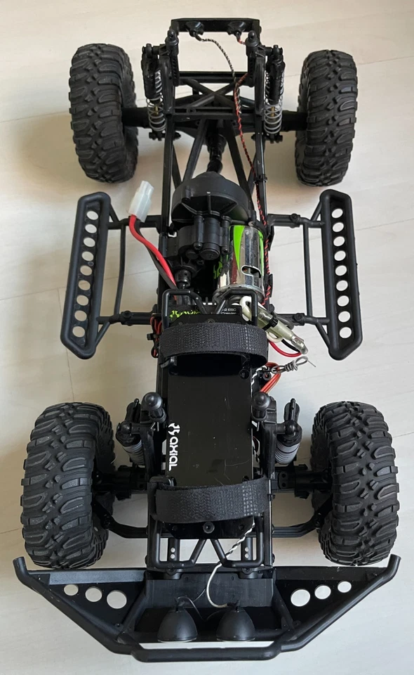 Axial SCX10 Trail Honcho Jeep 1:10 4WD RTR Top Zustand, Crawler - Bild 4 von 4