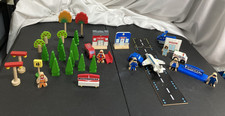 Wooden Railway People buildings airport signs Trees Lot. Thomas friends BRIO
