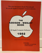 The Book of Apple Computer Software 1982 Apple II Editors Stanton and Dickey
