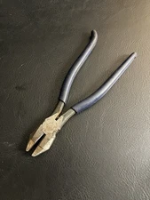 Klein Tools D201-7CSTT Slim Ironworker Pliers with Heavy Duty Knurled Jaws