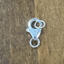 Sterling Silver Jewelry Lobster Clasp .51 Grams