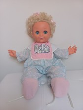 Bambola Bebi Mia Galoob,Baby Talk,Bebè De Lansay.Versione Francese.Funzionante