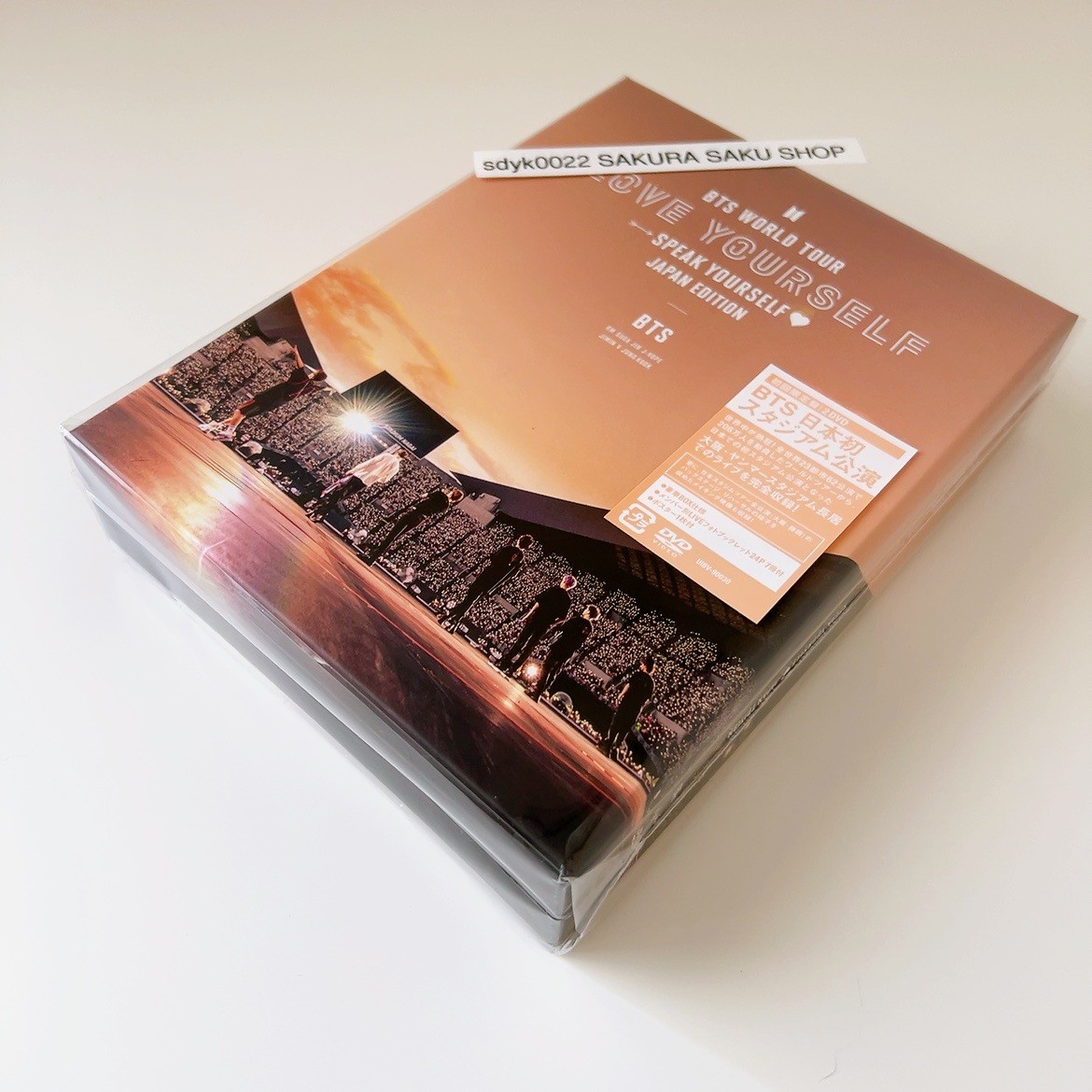 BTS World Tour Love Yourself Speak Yourselfedition 2 DVD