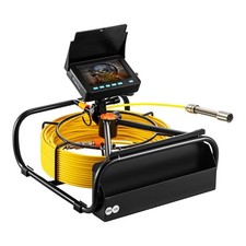 164ft Waterproof Sewer Camera, 4.3" TFT, DVR