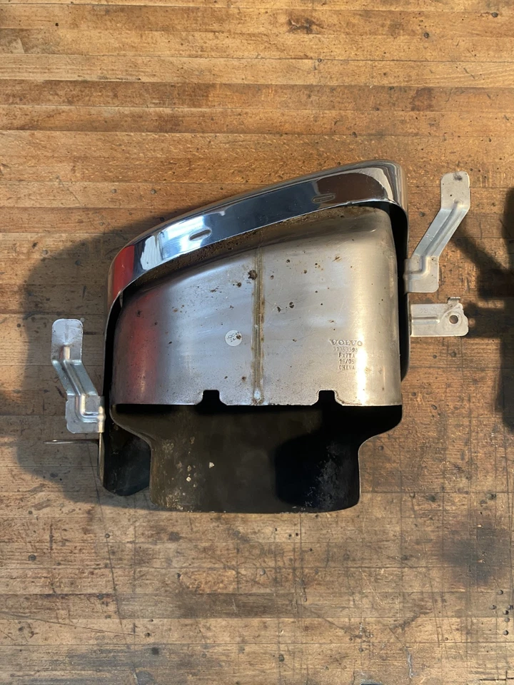 Volvo XC90 2020-2021 doble escape cromado silenciador puntas OEM 31353397 31353398 Foto 2 de 4