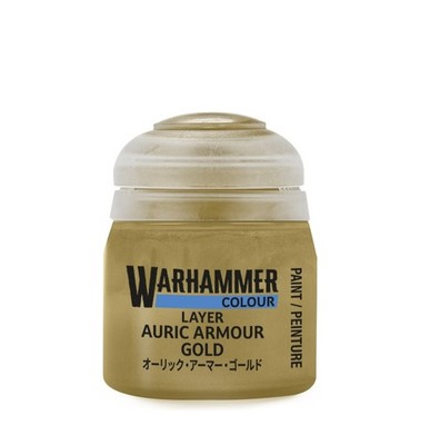 GAMES WORKSHOP Warhammer Colour  Auric Armour Gold  Layer 22-62 2017