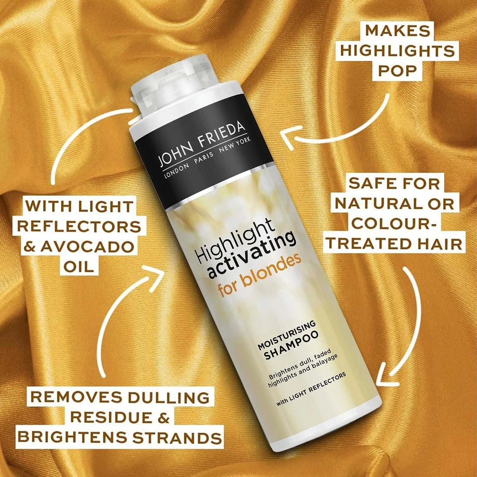 John Frieda Sheer Blonde Highlight Activating Shampoo & Conditioner New Duo Pack - Image 2 of 4