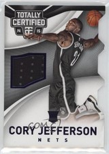 2014 Panini Totally Certified Jerseys Purple Die-Cut 36/99 Cory Jefferson 1cc7